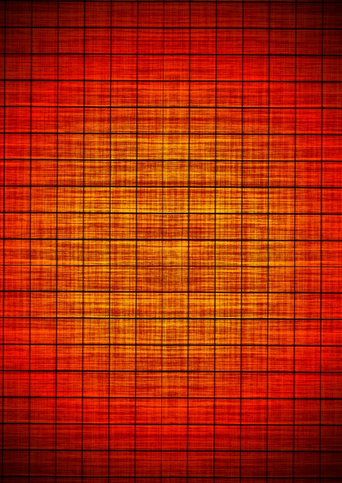 Colored square pattern