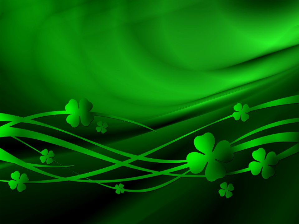 Fractals green pattern
