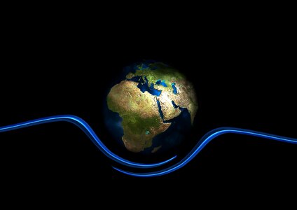 Tree globe earth