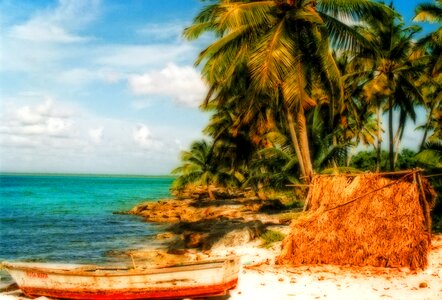 Boat ocean water