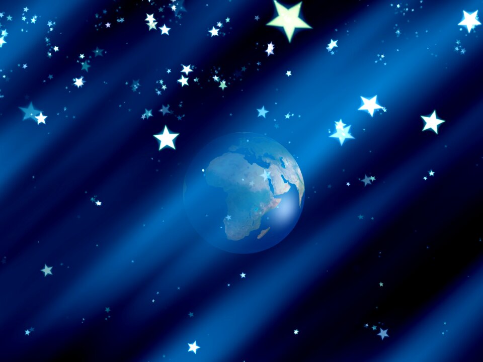 Blue ball world