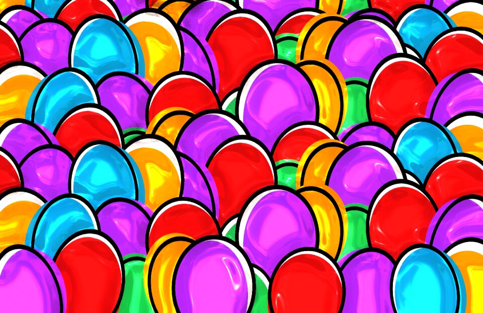 Painting egg art