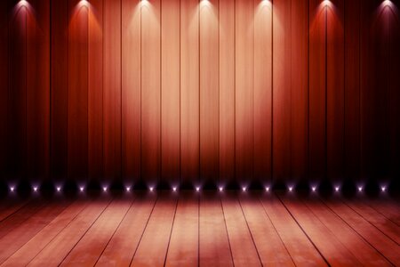 Stage wall Free illustrations