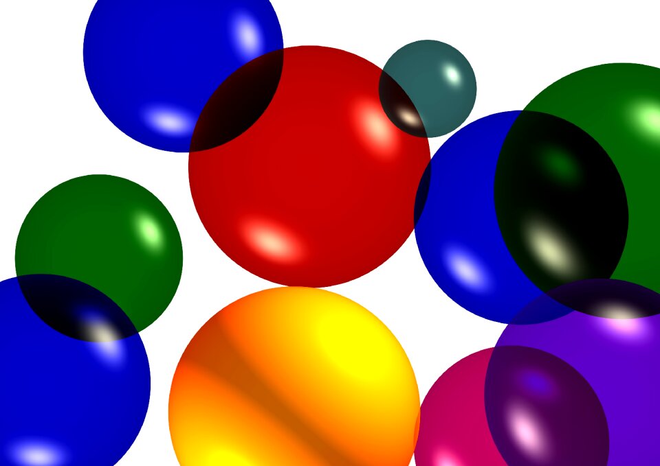 Blue yellow green