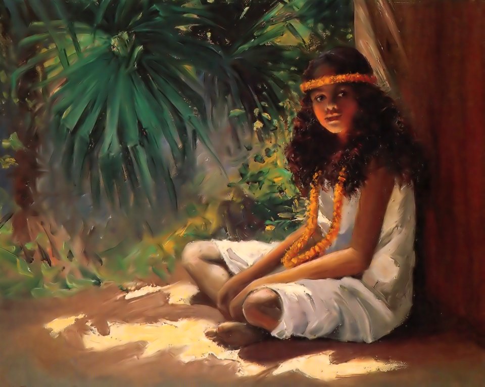 Oil on canvas art artistic