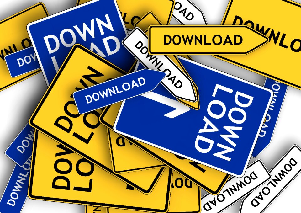 Panels arrow internet