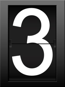 Number digit ad