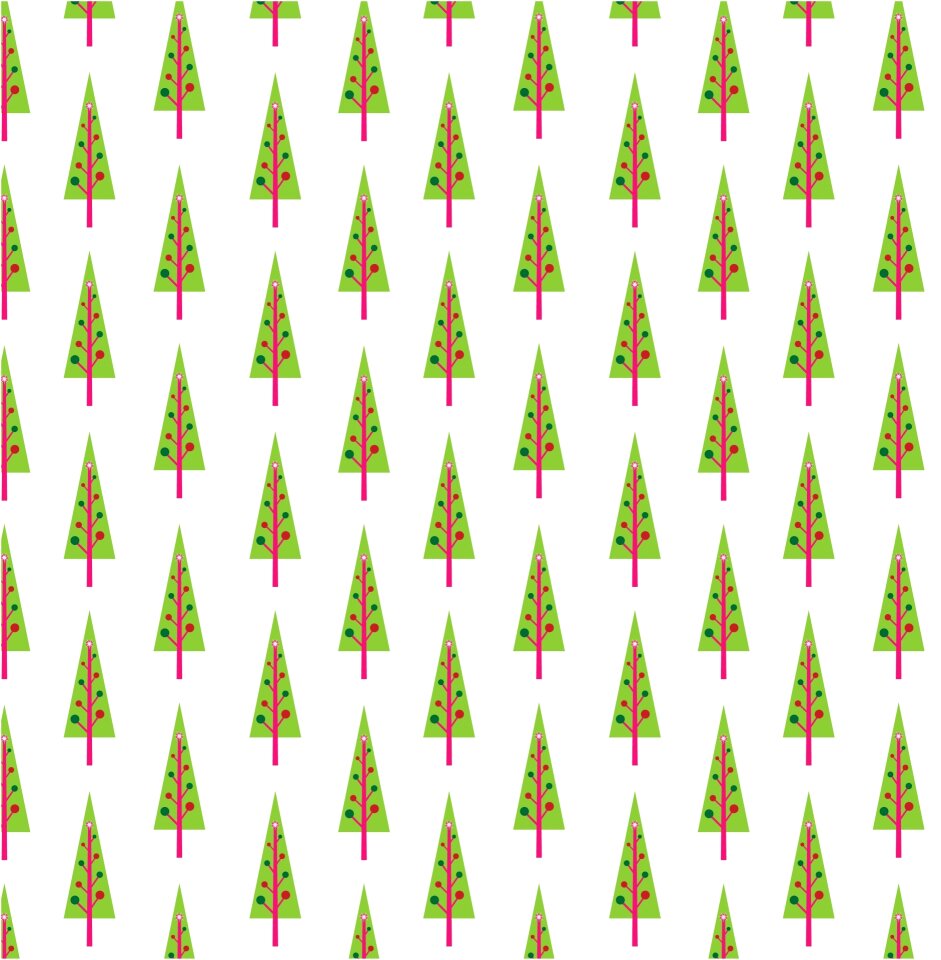 Christmas trees background wallpaper