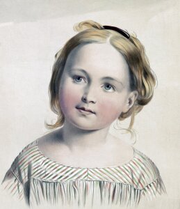 Portrait blue eyes cute