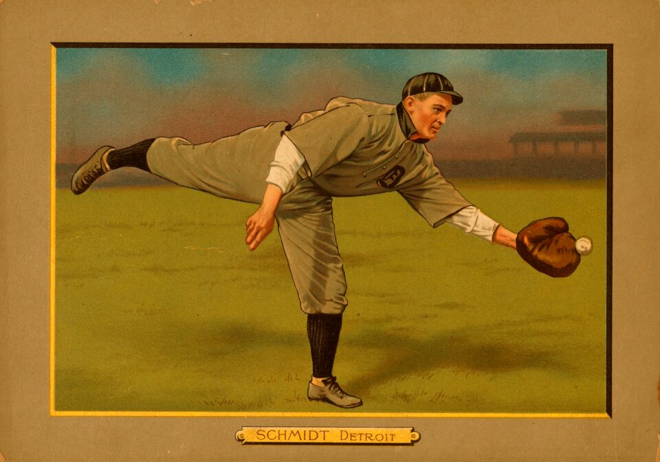 Old detroit tigers schmidt