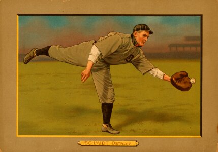 Old detroit tigers schmidt