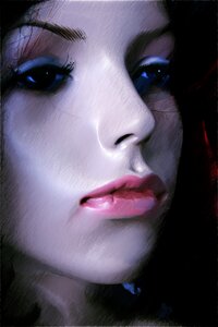 Portrait doll head