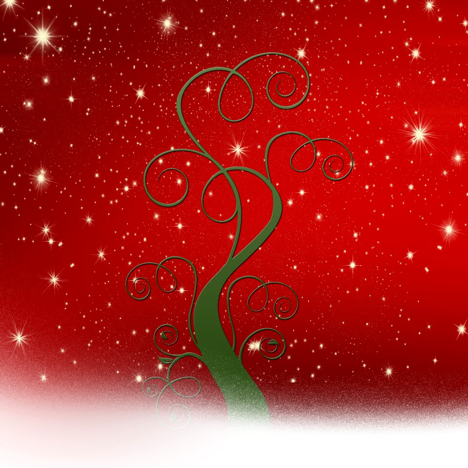 Star red deco
