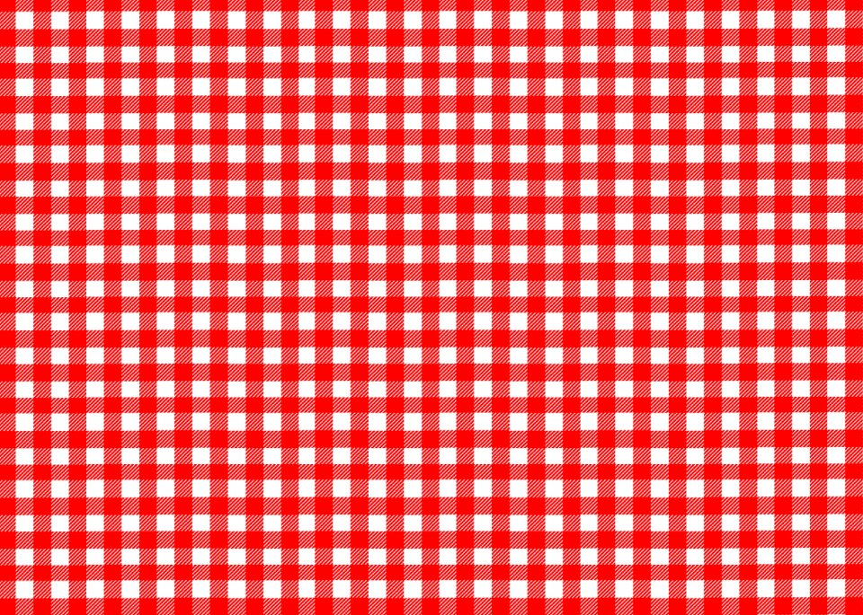 Oktoberfest red checkered