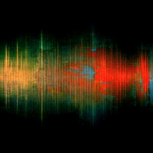 Sound wave painting