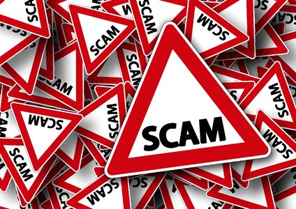 Scam bauernfängerei forgery