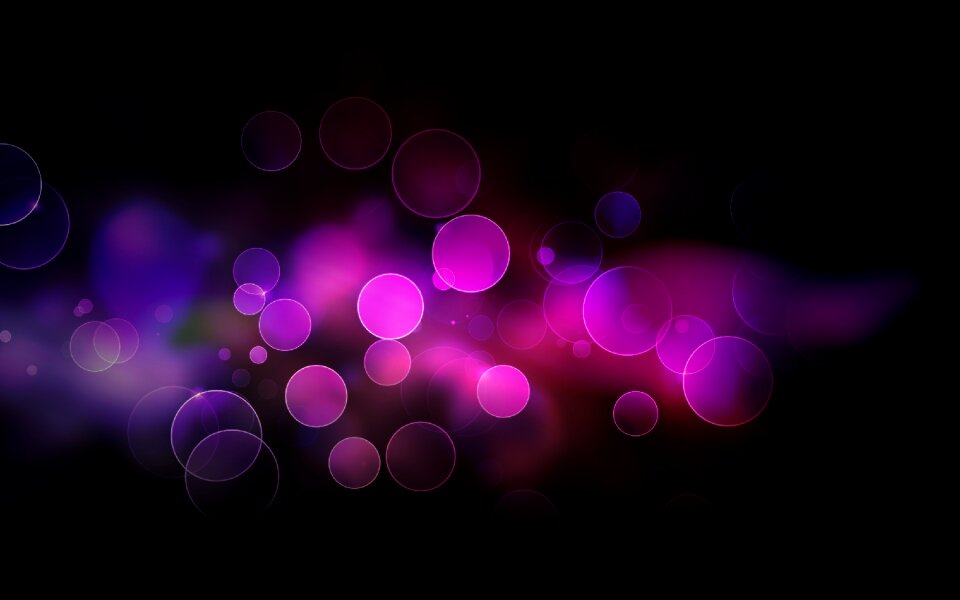 Bokeh in background background