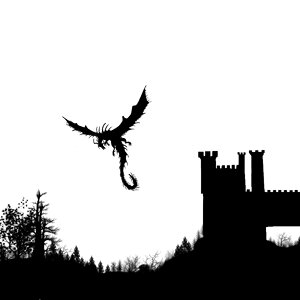 Dragon fantasy fairytale