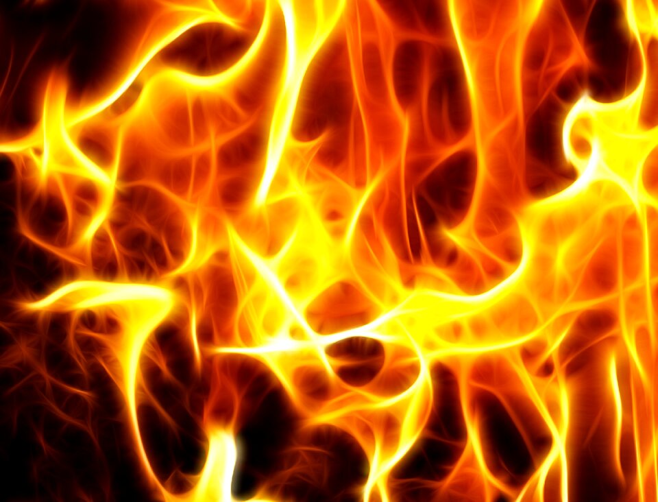 Fireplace campfire dancing