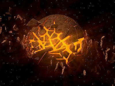 Explosion space Free illustrations