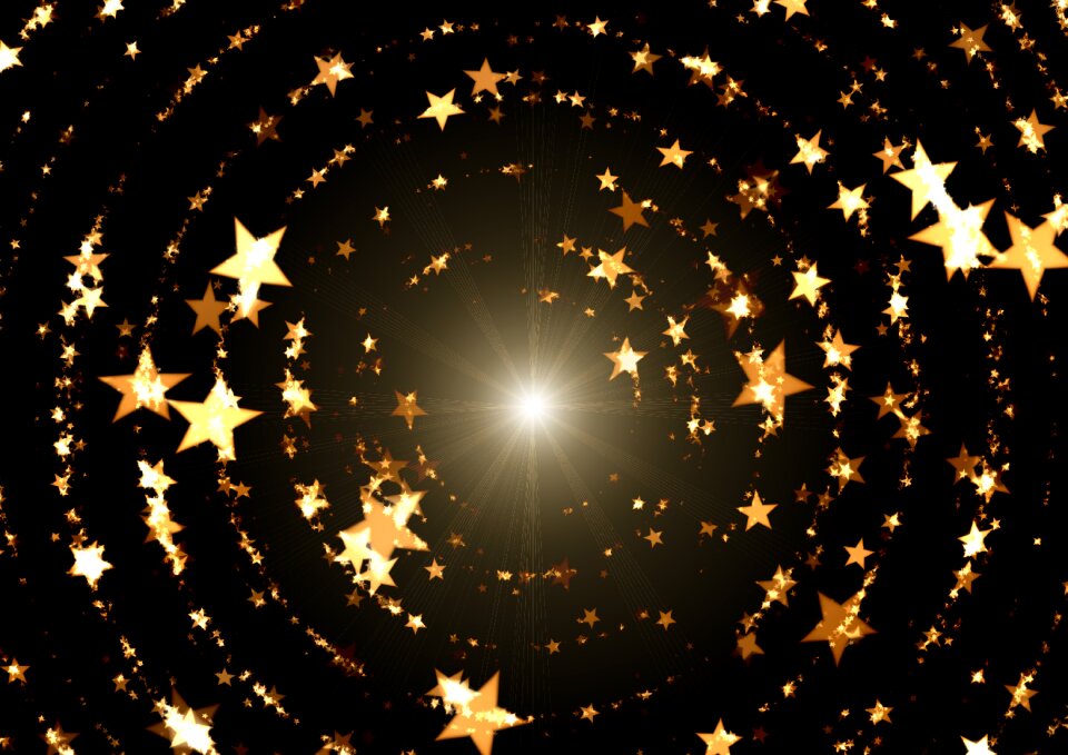 Starry sky sky shining