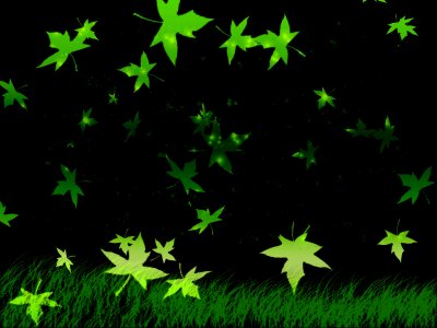 The background texture green