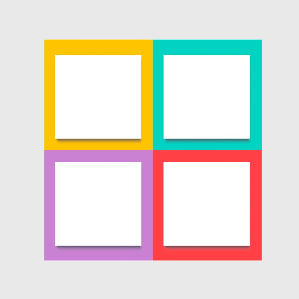Square arrangement structure