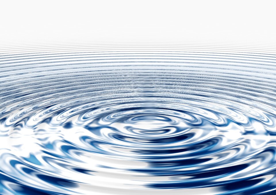 Water blue water blue wave