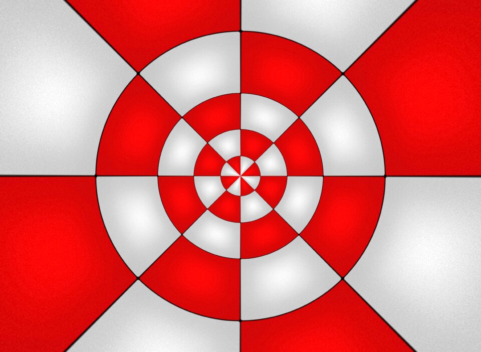 District pattern red