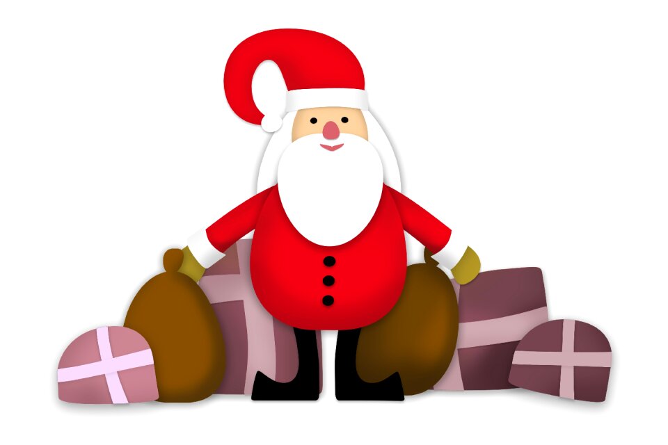 Christmas brownie Free illustrations