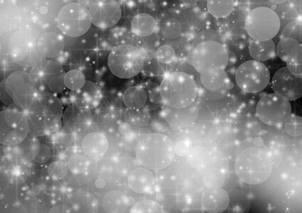 Bokeh abstract xmas