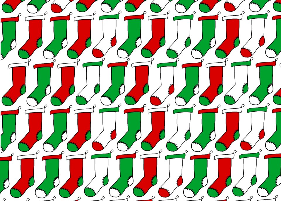 Christmas holiday stockings