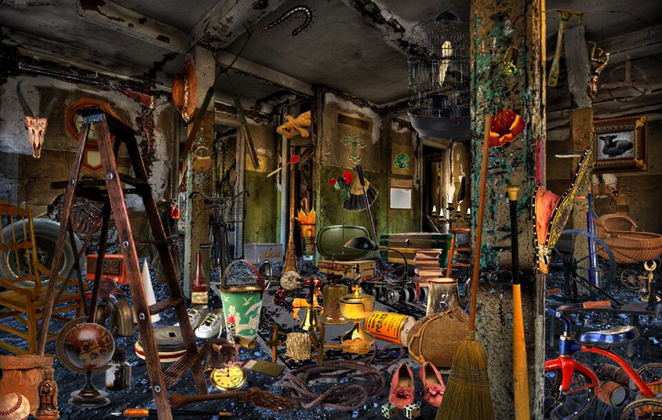 Dirty messy mess