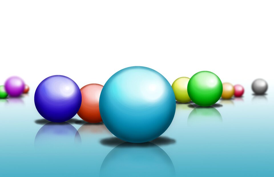 3d balls Free illustrations