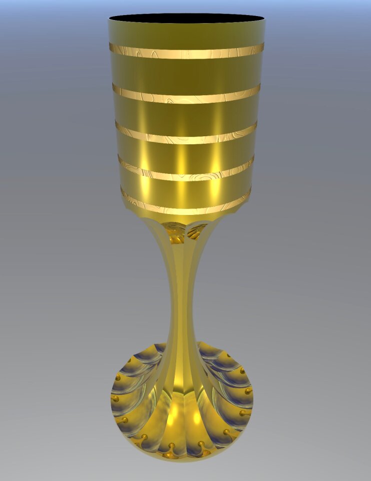 Gold shiny bright