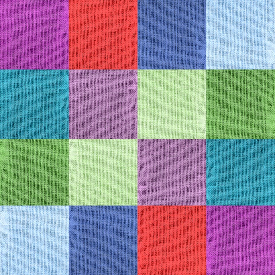 Colorful squares rough