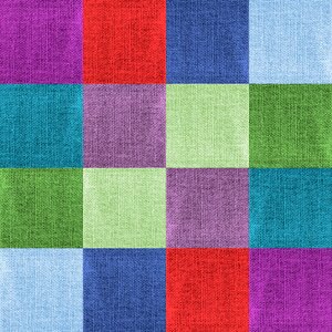 Colorful squares rough