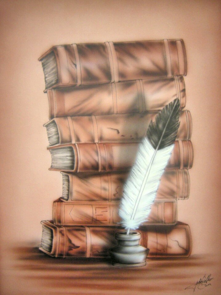 Writer antique old