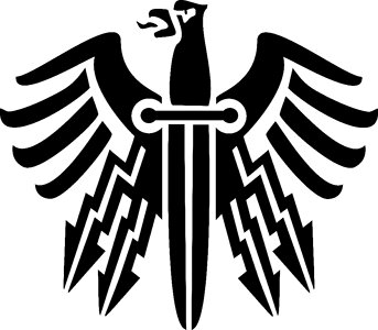 Bird eagle symbol