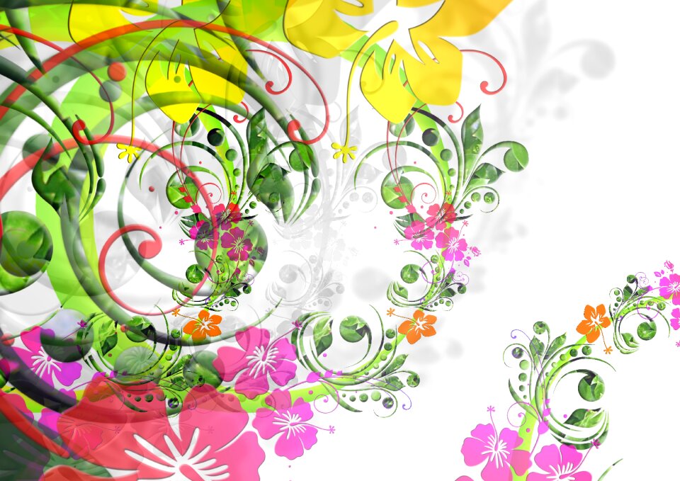 Color pattern template