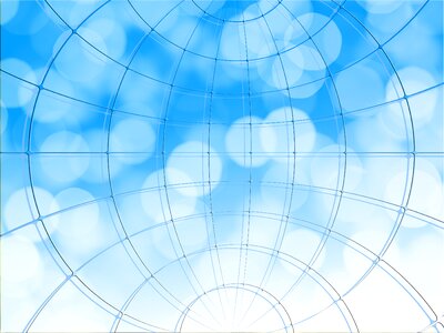 Meridians grid scaffold