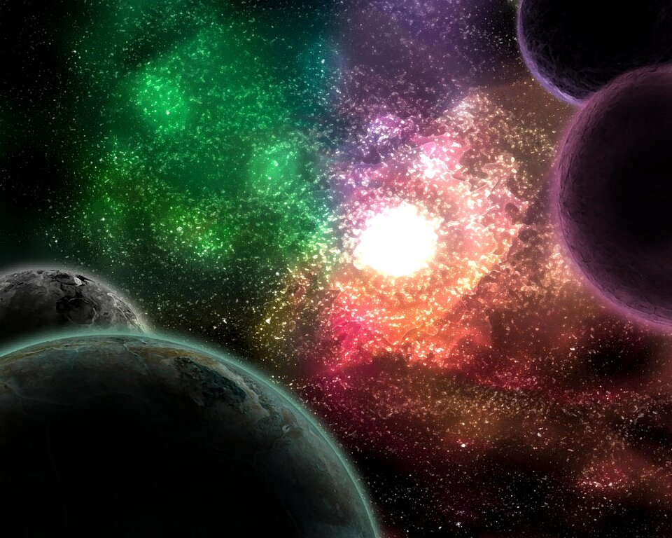 Space sky digital