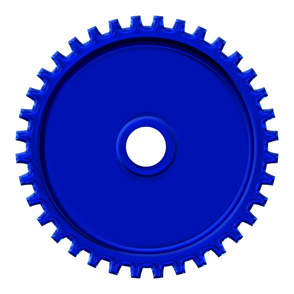 Gears blue way of thinking