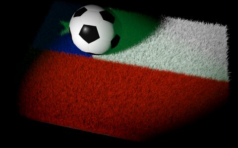 World championship national colours football match