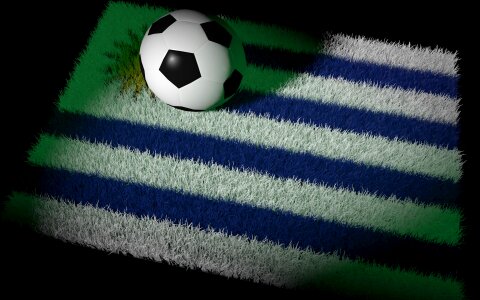 World championship national colours football match