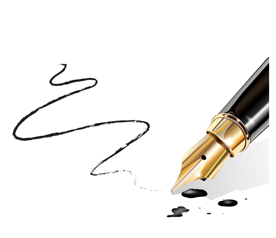 Writing sign Free illustrations