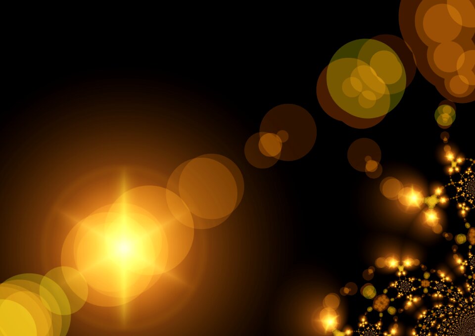 Shining luminosity abstract