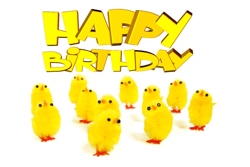 Happy greeting card light