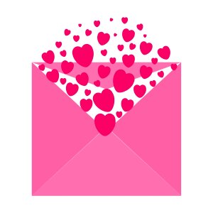 Envelope romance love