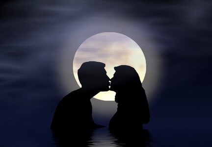 Kiss relationship luck